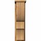 Ekena Millwork Ridgewood Rough Sawn Corbel w/Backplate, Western Red Cedar, 8"W x 14"D x 30"H COR08X14X30RID01RWR - alternate 3